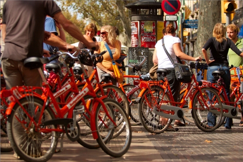 Барселона - велосипедный город